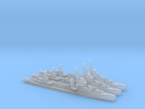 US Sims-class Destroyer (x3) in Clear Ultra Fine Detail Plastic