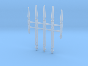 VR Signal Box [C1] Finial Pack 1:87 Scale in Clear Ultra Fine Detail Plastic