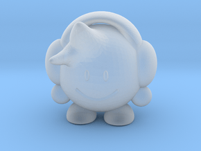 Kirby DJ 1/60 miniature model figure games rpg in Clear Ultra Fine Detail Plastic
