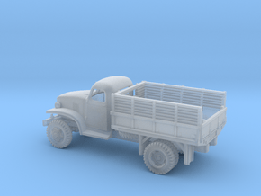 Chevrolet G506 4x4 Truck (no canvas) - (N scale) in Clear Ultra Fine Detail Plastic