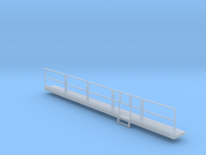 CC8800 RH walkway assembly in Clear Ultra Fine Detail Plastic