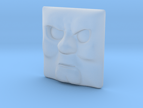 Arry/Bert Face #1 [H0/00] in Clear Ultra Fine Detail Plastic