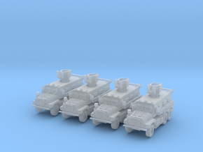 MRAP Cougar 6x6 (x4) 1/350 in Clear Ultra Fine Detail Plastic