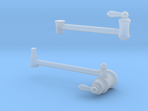 Pot Filler: Traditional (*Mobile Arm*)  in Clear Ultra Fine Detail Plastic