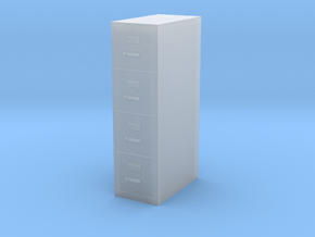 1:24 File Cabinet in Clear Ultra Fine Detail Plastic