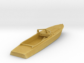 1/160th (N scale) PG-117 motor boat in Tan Fine Detail Plastic