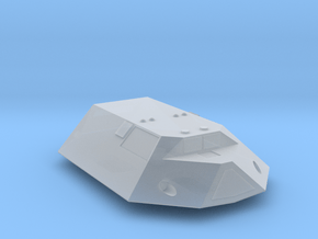 3788 Scale Jindarian Frigate (FF) SRZ in Clear Ultra Fine Detail Plastic