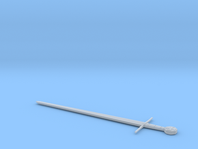 1:6 Robin Hood Sword (Russel Crowe)  in Clear Ultra Fine Detail Plastic