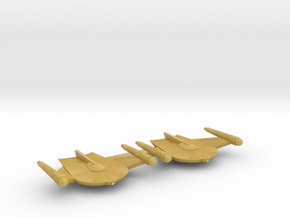 3788 Scale Romulan War Eagles (2) MGL in Tan Fine Detail Plastic
