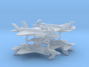 1:350 Scale F-35B Lightning II (Clean)s in Clear Ultra Fine Detail Plastic