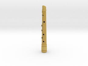 Golden Flute 2 inches in Tan Fine Detail Plastic