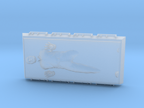 Han Solo in Carbonite in Clear Ultra Fine Detail Plastic