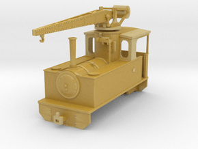 RSH crane locomotive (freelance version) in Tan Fine Detail Plastic