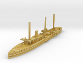 1/1250 Destructor Gunboat (1890) in Tan Fine Detail Plastic