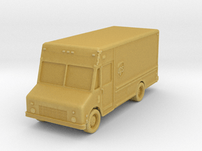 UPS Delivery Van 1/220 in Tan Fine Detail Plastic