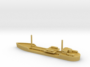 1/700 Scale YO-43 Fuel Barge in Tan Fine Detail Plastic