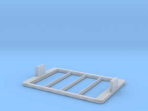 Multi-slide Holder Tray for Microscopy no clamps in Clear Ultra Fine Detail Plastic
