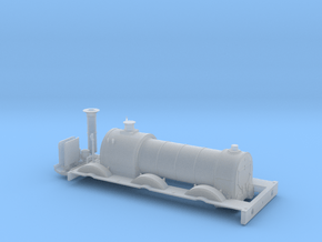 BROAD 0-6-0 Ceasar - Body in Clear Ultra Fine Detail Plastic