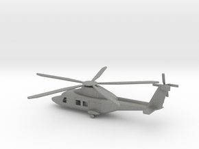 1/200 Scale AW169M Helicopter in Gray PA12