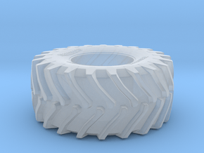Trelleborg Tire 52mm in Clear Ultra Fine Detail Plastic