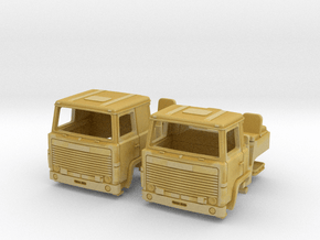 2 spare cabs for RHD Scania 140 in UK N scale in Tan Fine Detail Plastic
