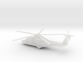 1/200 Scale AW169M Helicopter in Clear Ultra Fine Detail Plastic