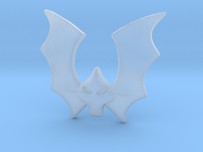 Horde Bat Emblem Classics in Clear Ultra Fine Detail Plastic
