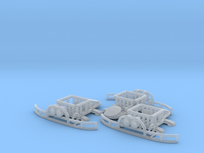 Set of 3 - Porsche Safari Kit  in Clear Ultra Fine Detail Plastic