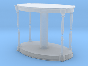 Antique Table (x2) 1/72 in Clear Ultra Fine Detail Plastic