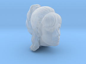 Lost in Space - Judy Robinson - Head Sculpt 1.6 in Clear Ultra Fine Detail Plastic