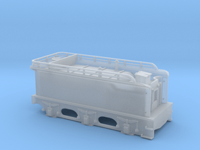 3mm Scale Stirling Single Tender in Clear Ultra Fine Detail Plastic