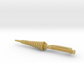 Space Red Accessory - Spiral Saber V2 in Tan Fine Detail Plastic