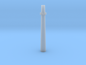 Industrial Smoke Stack 1/160 in Clear Ultra Fine Detail Plastic