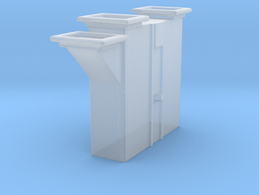 'HO Scale' - Bucket Elevator - Boot in Clear Ultra Fine Detail Plastic