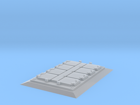 1/96 scale VLS Single Block - Nansen Class Only in Clear Ultra Fine Detail Plastic