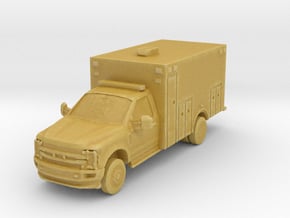Ford F-550 Ambulance 1/200 in Tan Fine Detail Plastic