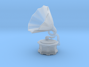 Printle Thing Gramophone - 1/24 in Clear Ultra Fine Detail Plastic