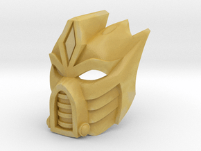 Kanohi Isima, Mask of Possibilities in Tan Fine Detail Plastic