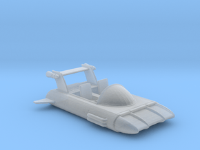 Hover Car V5 1:160 Scale in Clear Ultra Fine Detail Plastic