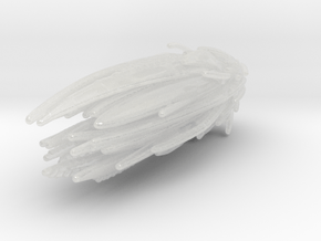Romulan Mining Vessel 'Narada' 1/150000 AW in Clear Ultra Fine Detail Plastic