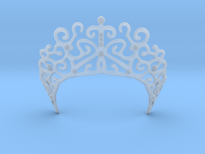 Romantic Crown in Clear Ultra Fine Detail Plastic