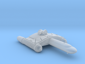 3788 Scale Romulan SkyHawk-F Scout (SKF) WEM in Clear Ultra Fine Detail Plastic