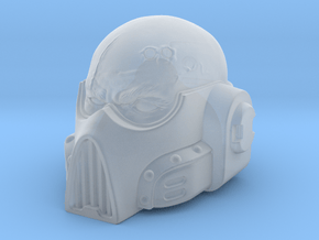 UA Relic Space Half-Helm 7" scale in Clear Ultra Fine Detail Plastic