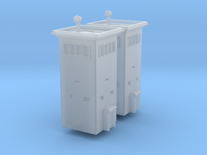 B-Turm 4x4 Watchtower (x2) 1/285 in Clear Ultra Fine Detail Plastic