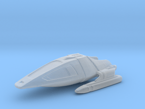 Type-9 Shuttle in Clear Ultra Fine Detail Plastic
