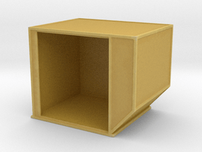 AKE Air Container (open) 1/72 in Tan Fine Detail Plastic