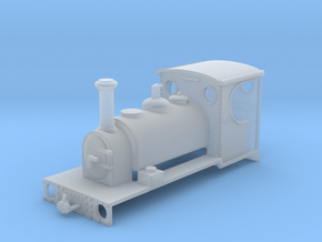 Large Quarry hunslet 0-4-0 loco Jerry M in Clear Ultra Fine Detail Plastic
