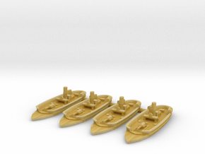1/600 Rendel Gunboats in Tan Fine Detail Plastic