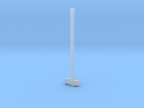 1:25 Scale Sledge Hammer in Clear Ultra Fine Detail Plastic