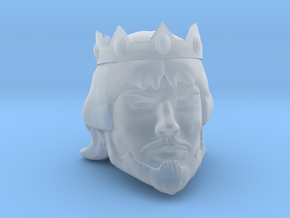 King Micah Head Classics/Origins in Clear Ultra Fine Detail Plastic